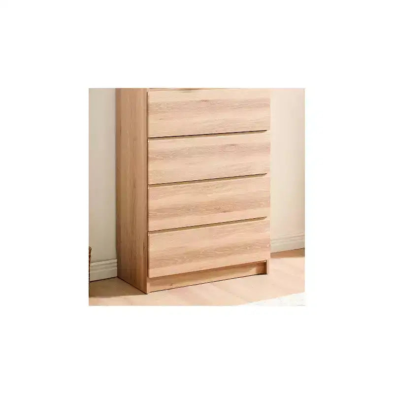 Placard de plain-pied HomeStock Prosper 32 en bois avec quatre tiroirs