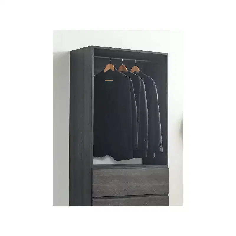Placard de plain-pied HomeStock Prosper 32 en bois avec quatre tiroirs