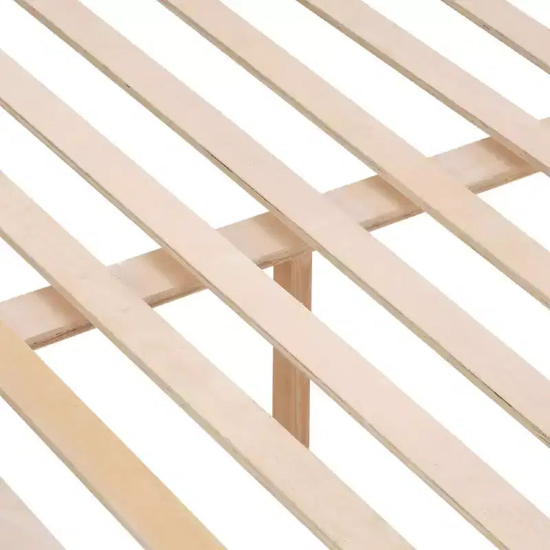 Lit superposé jumeau sur grand avec échelle, Cadre en bois avec barrières de sécurité hautes pour enfants, Aucun sommier tapissier requis, Robuste et peu encombrant, Blanc
