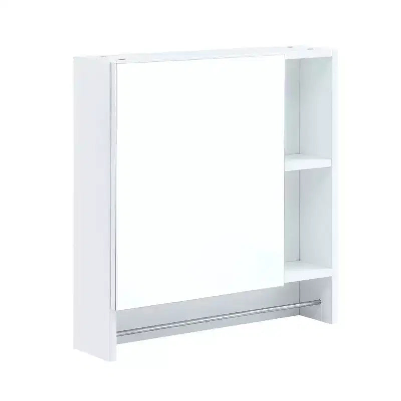 Armoire de toilette murale, Armoire à pharmacie, Meuble de rangement au-dessus des toilettes avec étagères