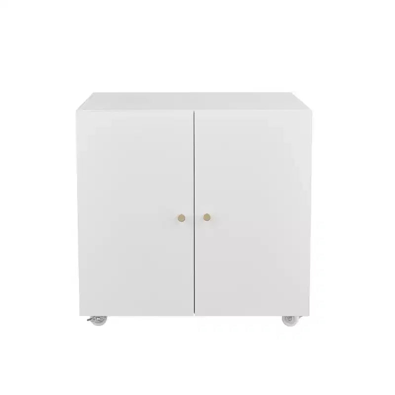 Support d'Imprimante en Métal avec Rangement, Table Roulante pour Imprimante pour Documents de Taille Lettre/Légal/A4, Meuble Classeur Mobile en Métal
