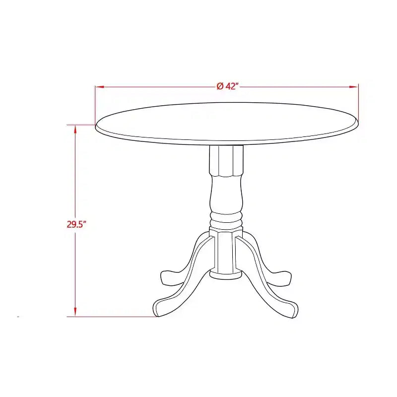 Table de salle à manger HomeStock en bois d'acacia avec texture bois et deux rallonges de 9 pouces