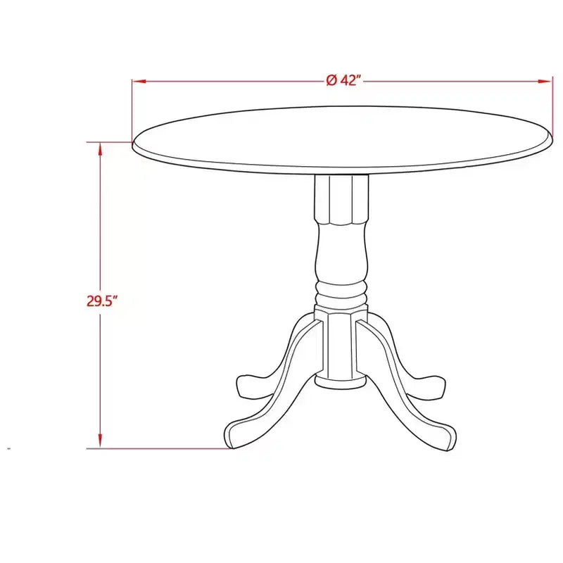 Table de salle à manger HomeStock en bois d'acacia avec texture bois et deux rallonges de 9 pouces