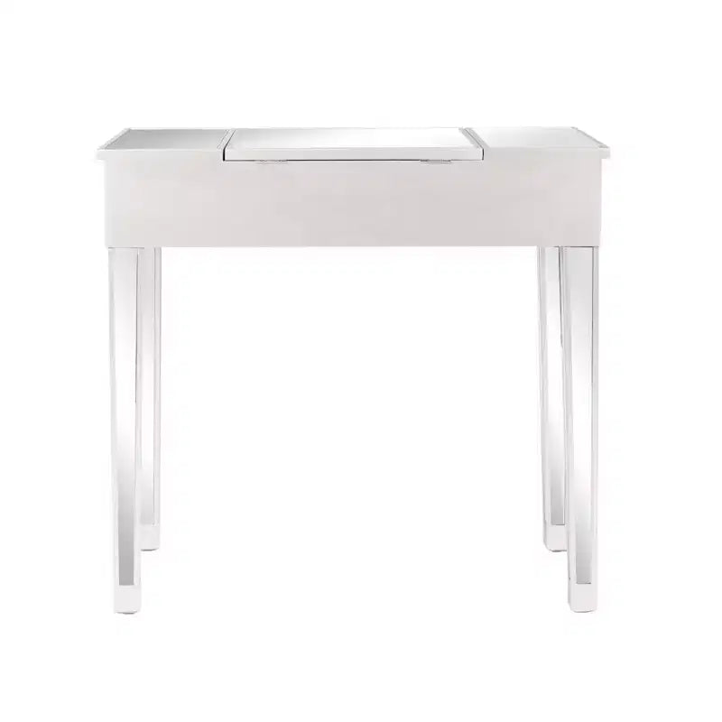 Bureau armoire à dessus en verre Karl Home