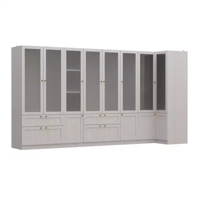 Armoire modulable grise Famapy : Solution de rangement personnalisable et spacieuse