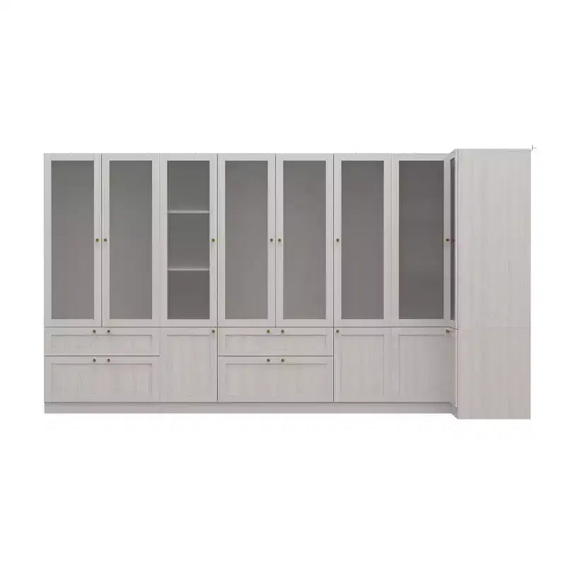 Armoire modulable grise Famapy : Solution de rangement personnalisable et spacieuse