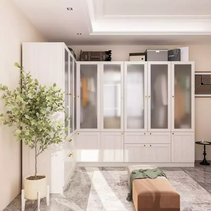 Armoire modulable grise Famapy : Solution de rangement personnalisable et spacieuse