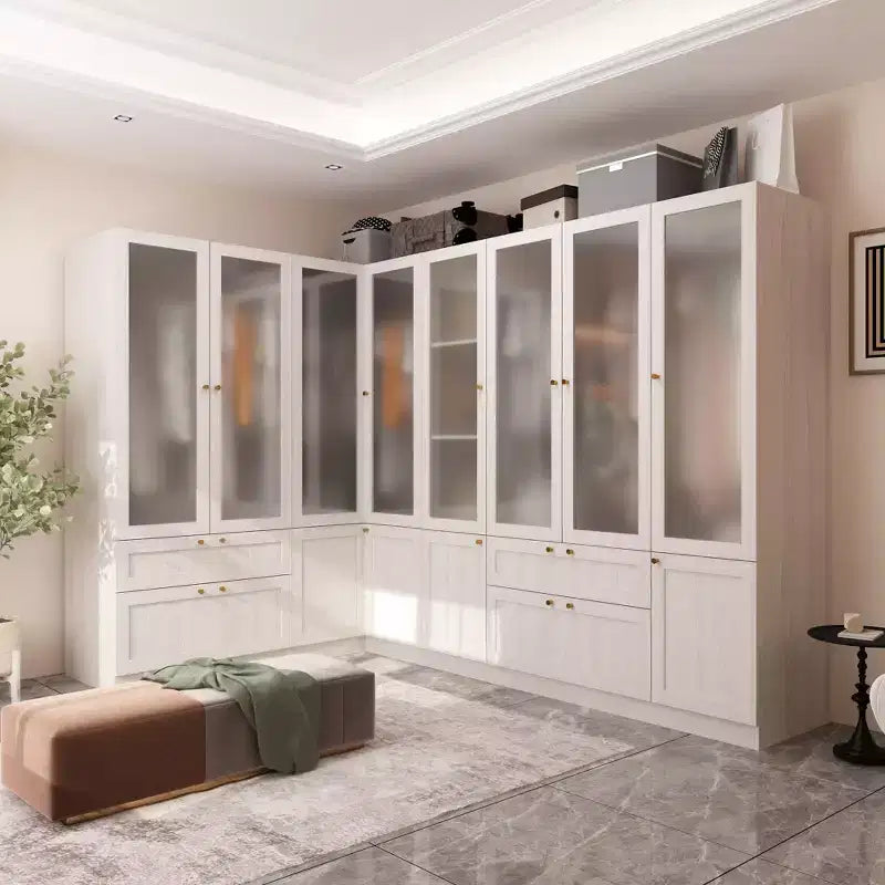 Armoire modulable grise Famapy : Solution de rangement personnalisable et spacieuse