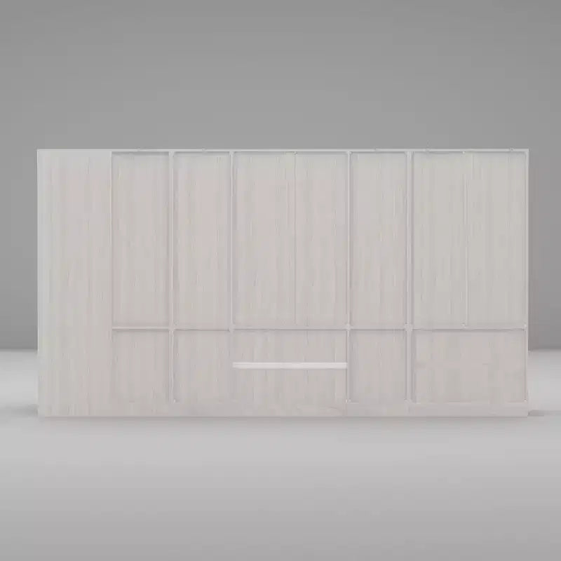Armoire modulable grise Famapy : Solution de rangement personnalisable et spacieuse