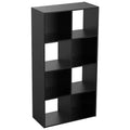 JIONJOY 8 Cube Storage Organizer with Removable Back Panels  47.7 Inch Extra-Long Heavy-Duty Open Bookshelf, Multi-Room Display Shelf