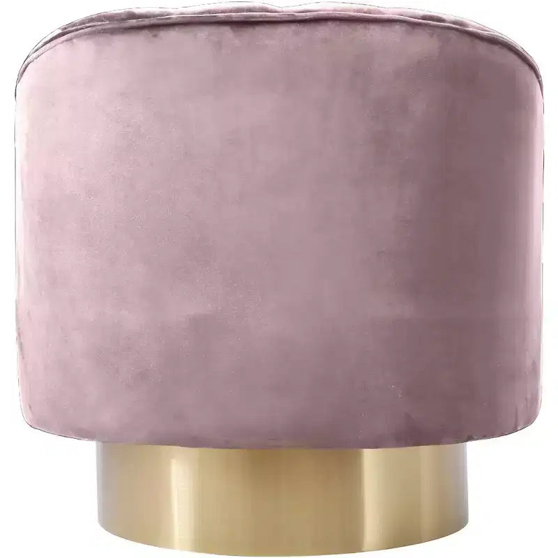 Meridian Furniture, fauteuil d'appoint en velours Farrah