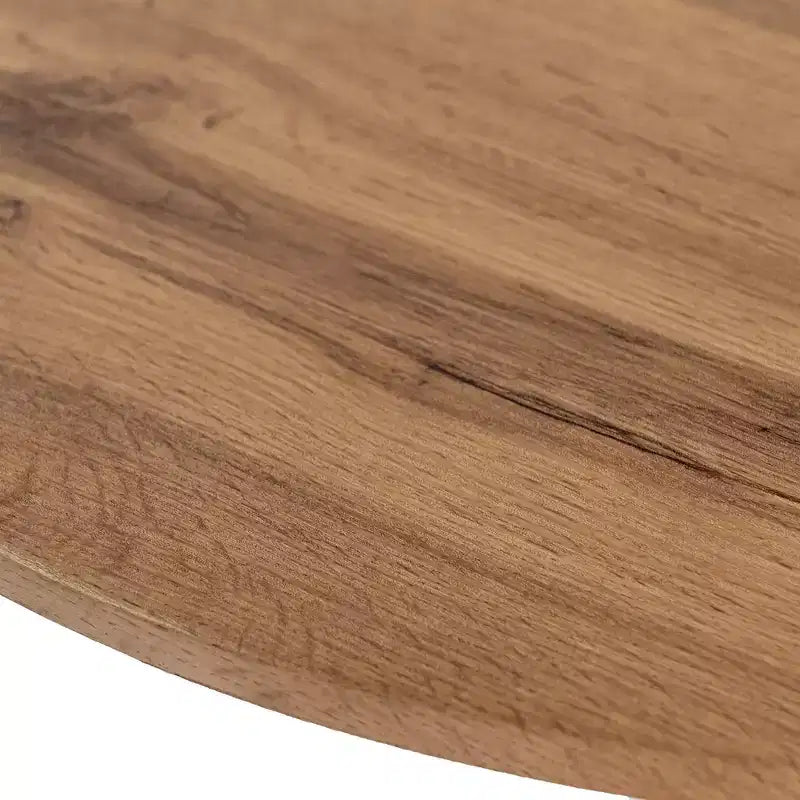 Table à manger ronde Homy Casa de 80 cm pour petits espaces, 2-3 places