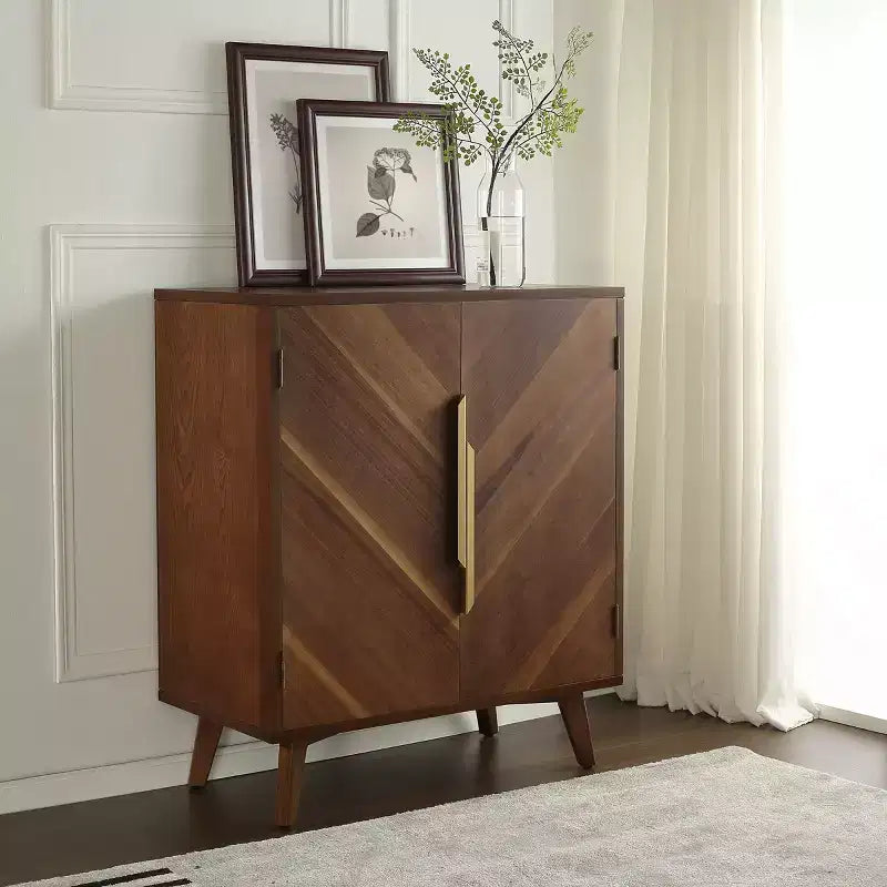 Buffet en bois à 2 portes Art Leon avec rangement