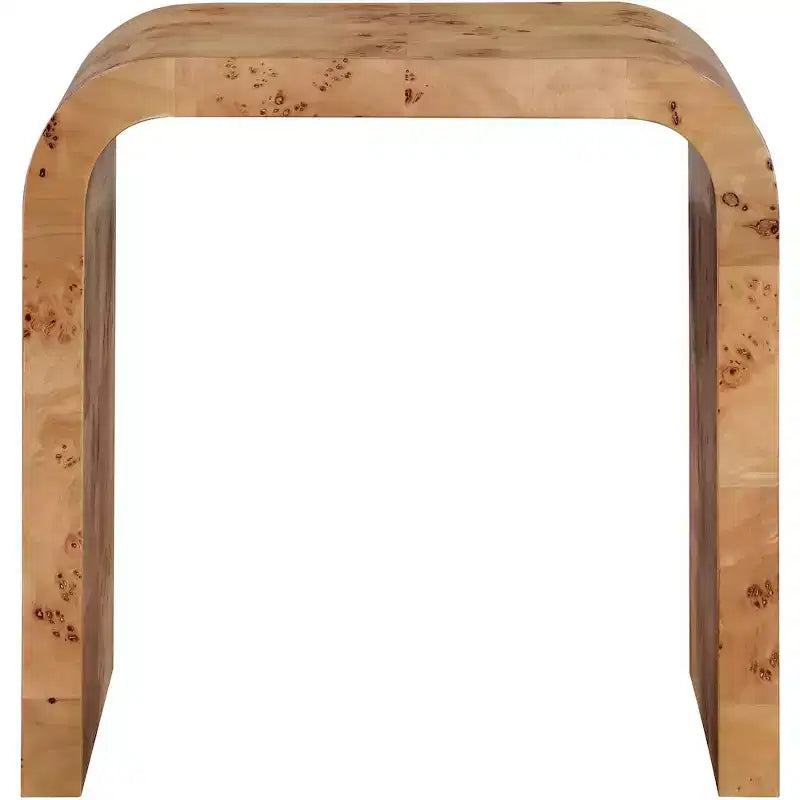 Meridian Furniture, Table d'appoint Cresthill en frêne naturel