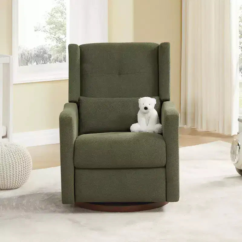Fauteuil inclinable pivotant manuel Spruce & Spring avec oreiller lombaire