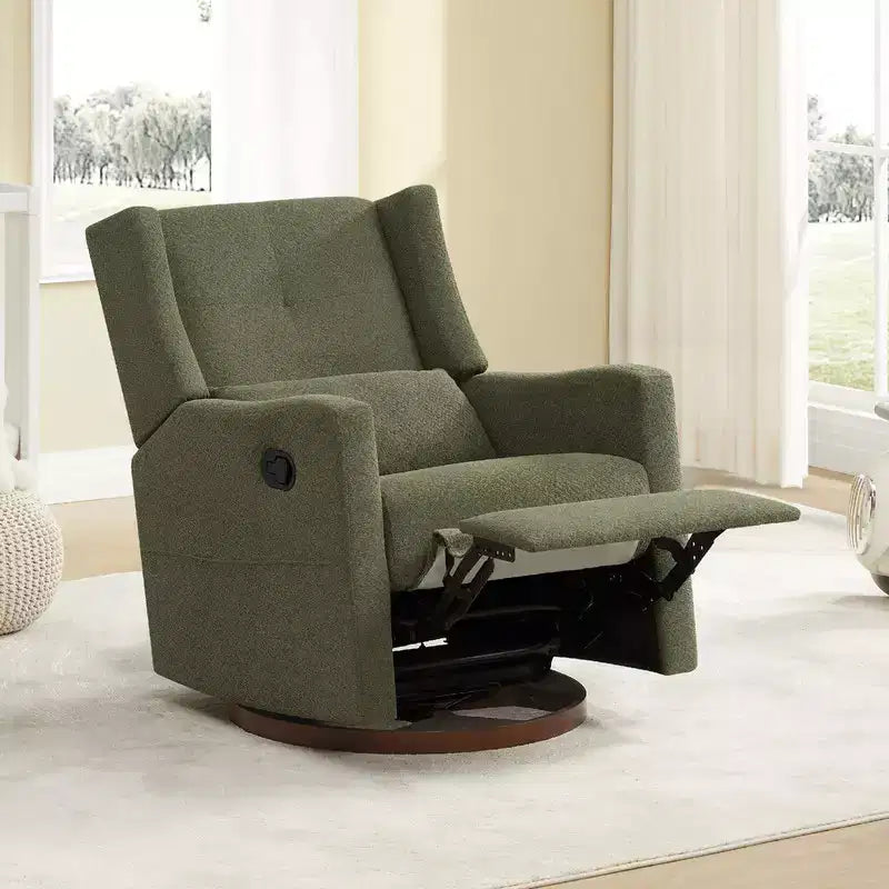 Fauteuil inclinable pivotant manuel Spruce & Spring avec oreiller lombaire