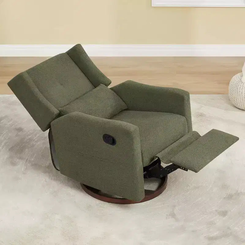 Fauteuil inclinable pivotant manuel Spruce & Spring avec oreiller lombaire