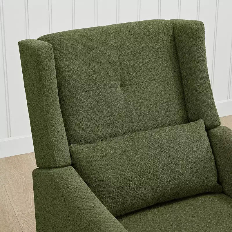 Fauteuil inclinable pivotant manuel Spruce & Spring avec oreiller lombaire