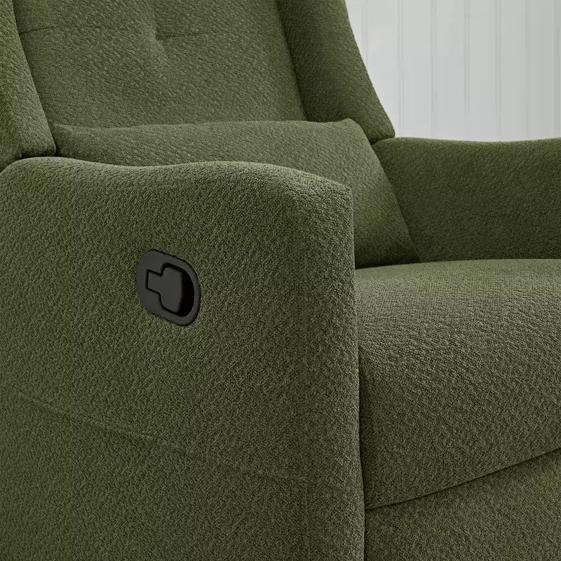 Fauteuil inclinable pivotant manuel Spruce & Spring avec oreiller lombaire