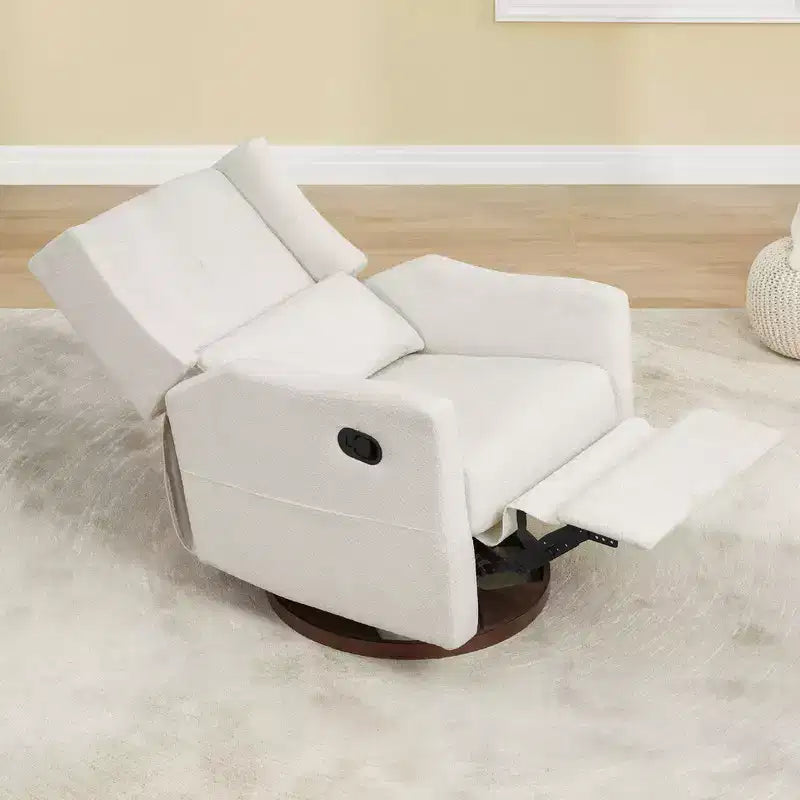 Fauteuil inclinable pivotant manuel Spruce & Spring avec oreiller lombaire