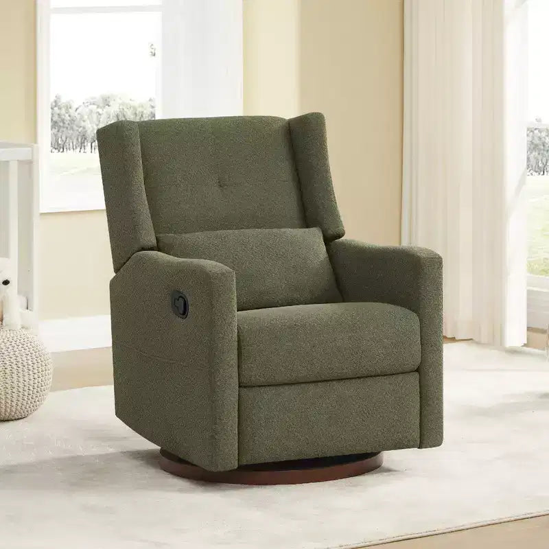 Fauteuil inclinable pivotant manuel Spruce & Spring avec oreiller lombaire