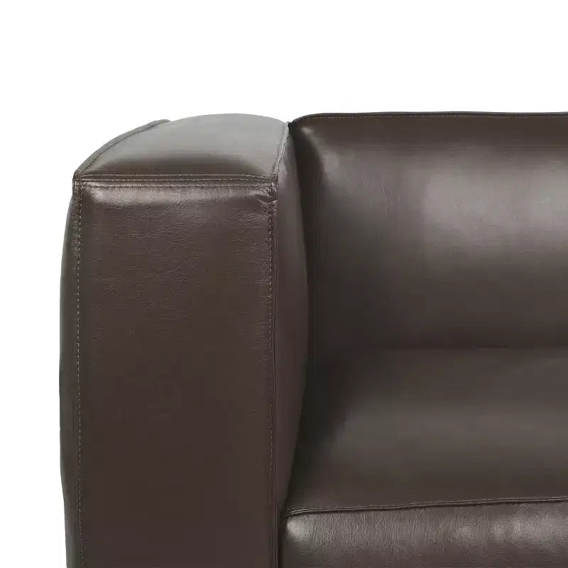Christopher Knight Home Goyette Ensemble de 3 canapés de salon contemporains en similicuir