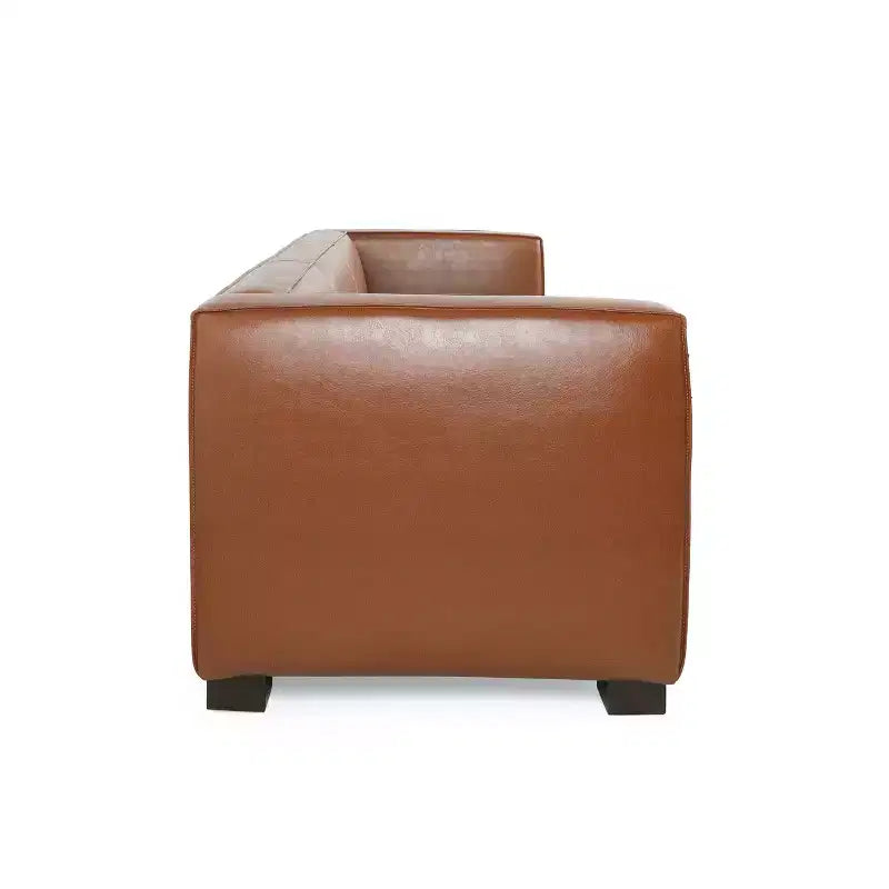 Christopher Knight Home Goyette Ensemble de 3 canapés de salon contemporains en similicuir
