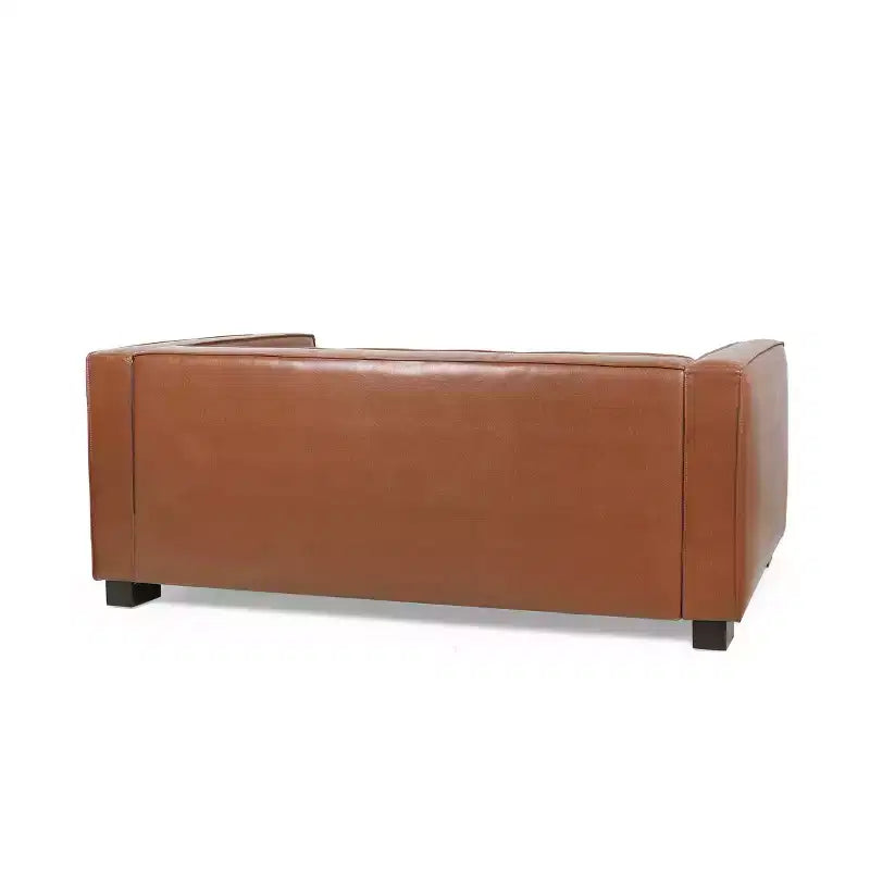 Christopher Knight Home Goyette Ensemble de 3 canapés de salon contemporains en similicuir