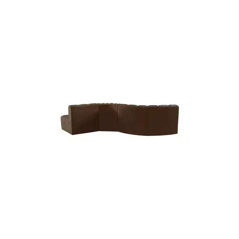 Meridian Furniture, Canapé modulable Arc en velours