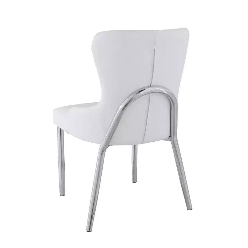 Chintaly Imports, chaise d'appoint contemporaine à dossier haut - Lot de 2
