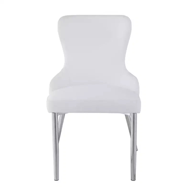 Chintaly Imports, chaise d'appoint contemporaine à dossier haut - Lot de 2