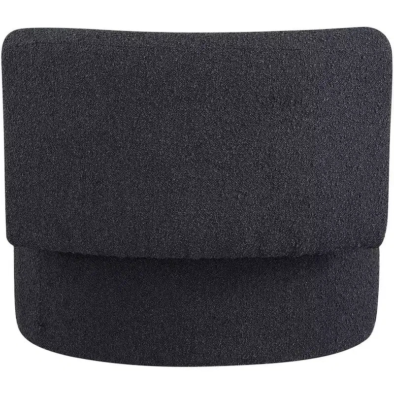 Meridian Furniture, fauteuil d'appoint en tissu bouclé Como
