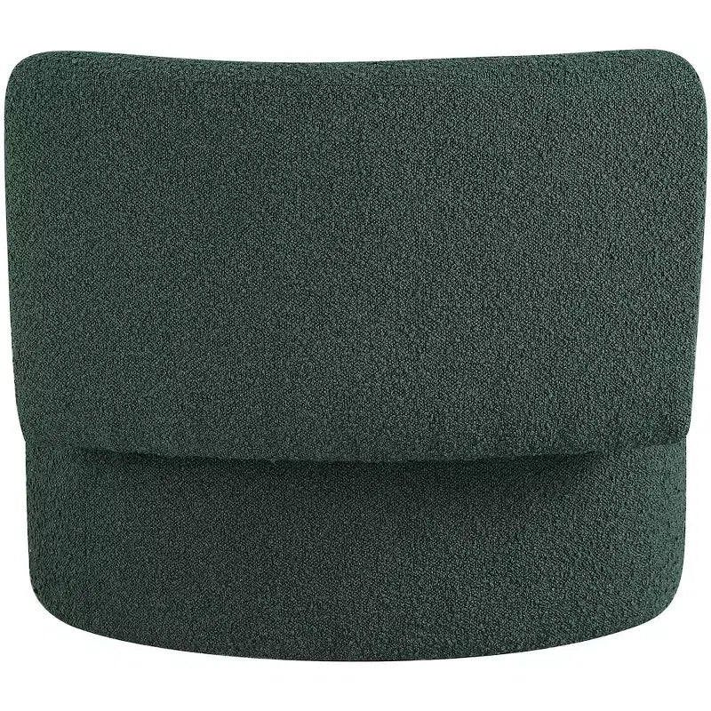 Meridian Furniture, fauteuil d'appoint en tissu bouclé Como