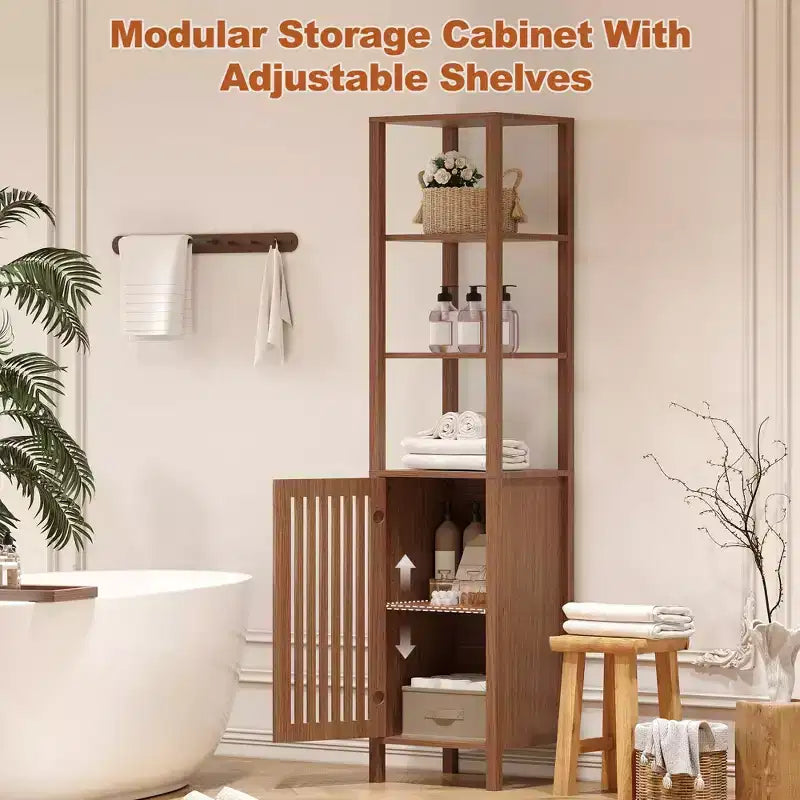 Meuble TV 3 pièces grand format avec étagères pour téléviseurs jusqu'à 70 pouces, centre de divertissement avec rangement, console multimédia avec armoire pour salon, chambre à coucher