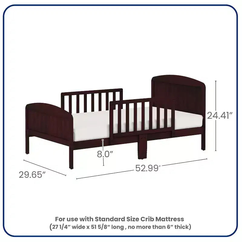Lit pour tout-petits Harrisburg de BK Furniture