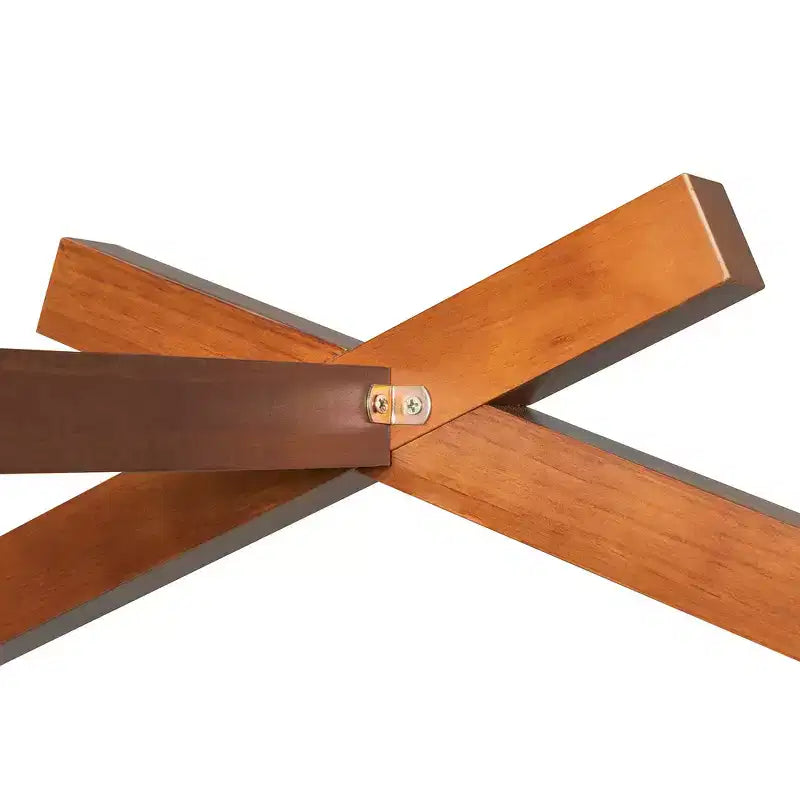 Lit cabane en bois double Whisen avec lit gigogne double