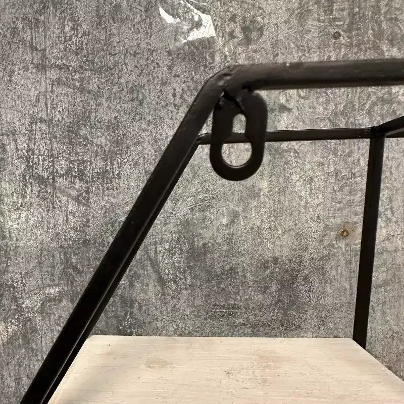 Étagère murale Slickblue, support de rangement 3 niveaux en fer et bois, style industriel rustique, taille moyenne, 17,5x15,4