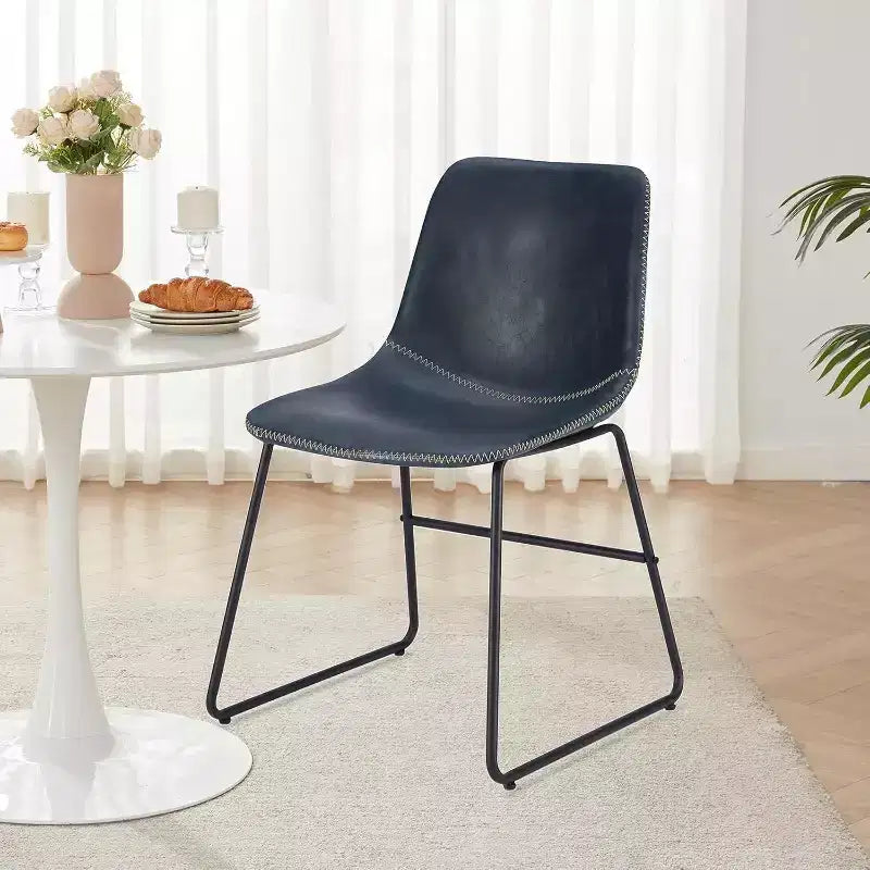 Chaises de salle à manger marron, lot de 4, pour cuisine et salle à manger