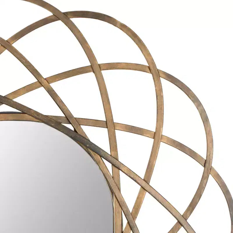 Miroir rond Galaxy - 32 x 32 - MIR4005 - Or - Safavieh