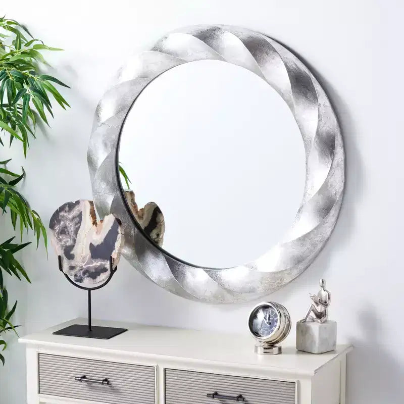 Miroir Winterrose - 33 x 33 - MRR3059 - Argent - Safavieh