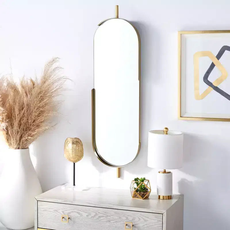 Miroir Nicoli - 12 x 43 - MRR3051 - Laiton - Safavieh