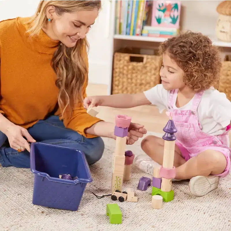 Vestiaire à 5 compartiments pour tout-petits et 5 bacs de rangement avant à écope ECR4Kids Streamline, Rangement à casiers