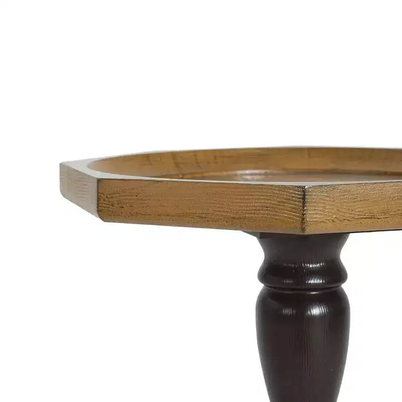 Christopher Knight Home Rhea Table d'appoint octogonale en faux bois de style campagne française