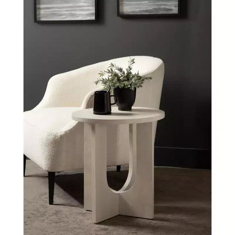 Table d'appoint en bois Sureda Kate et Laurel