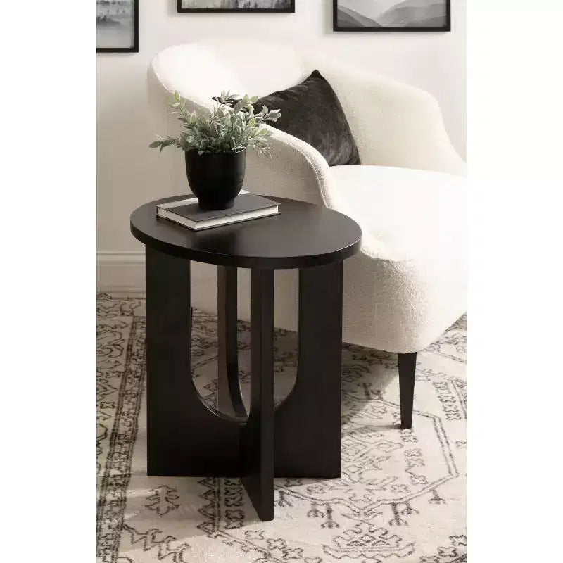 Table d'appoint en bois Sureda Kate et Laurel