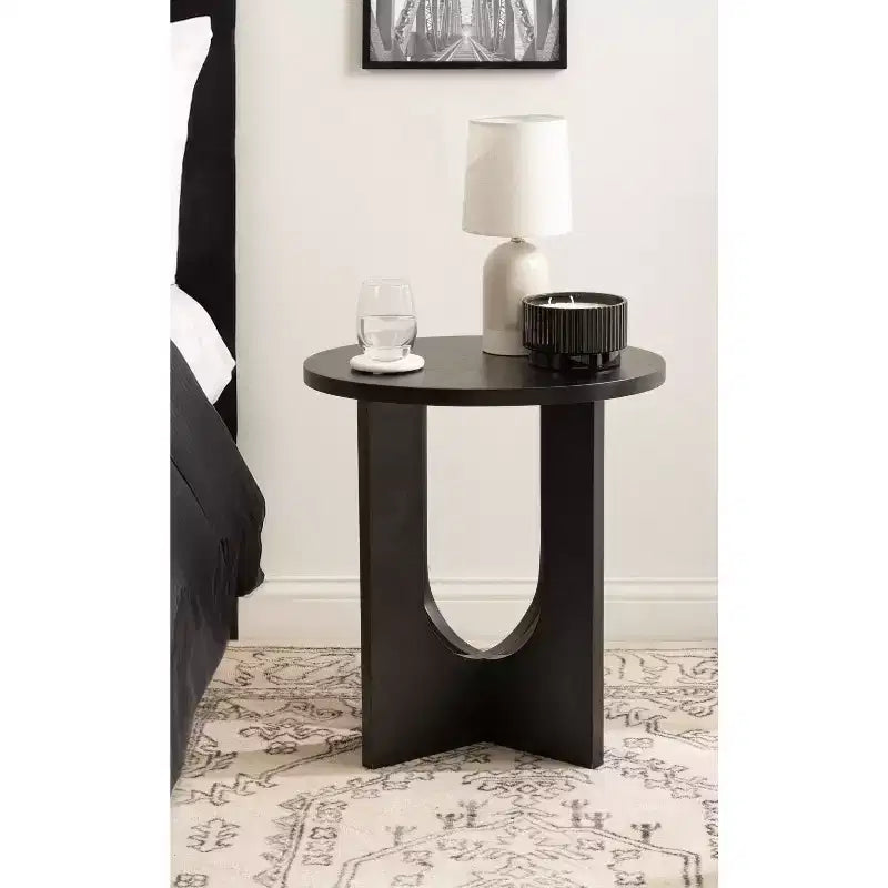 Table d'appoint en bois Sureda Kate et Laurel