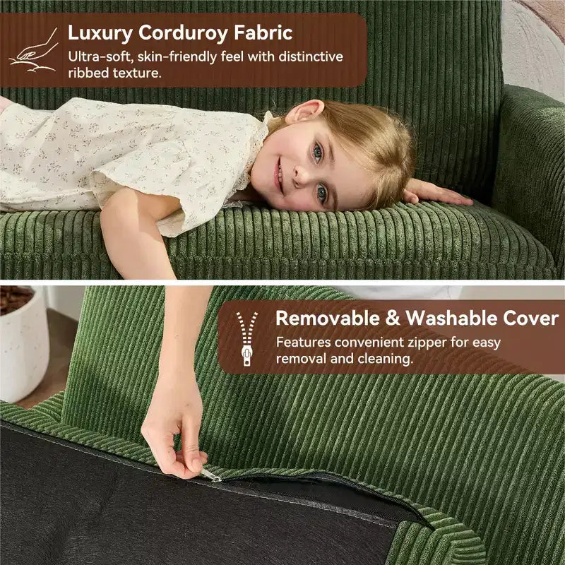 Canapé Dyonery, coussin en mousse à mémoire de forme, montage sans outils, design moderne du milieu du siècle pour petits espaces