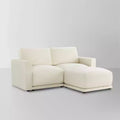 Spruce & Spring 3-Piece Oversized Modular Sectional Sofa Cloud Couch for Living Room