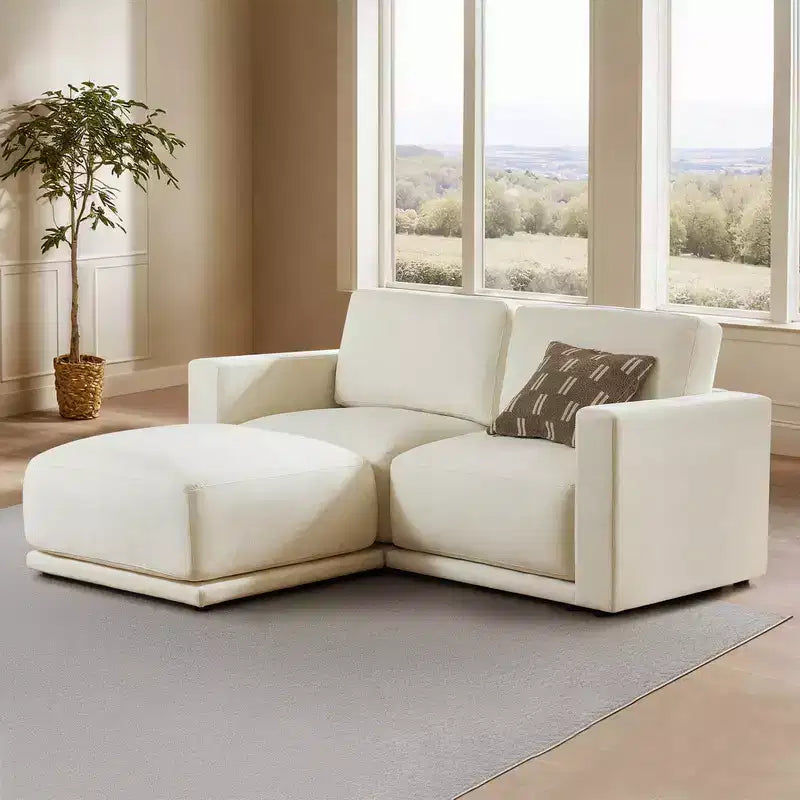 Canapé modulable surdimensionné 3 places Spruce & Spring Cloud pour salon