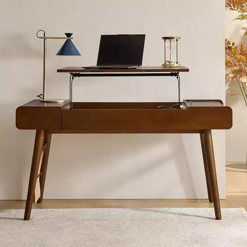 Vince Bureau Moderne du Milieu du Siècle 60 avec Plateau Réglable en Hauteur|HULALA HOME-ACORN